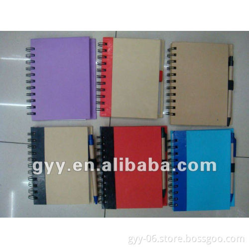 Spiral Note Book with Pen